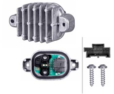 Modul LED BMW Seria 1 (F20), 05.2015-06.2019, partea stanga=dreapta, Hella, pentru lumini de zi daytime; cu suruburi de montare; LED, foto