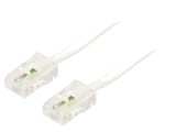 Cablu Telefon Goobay 6m Alb RJ11 RJ45 93062