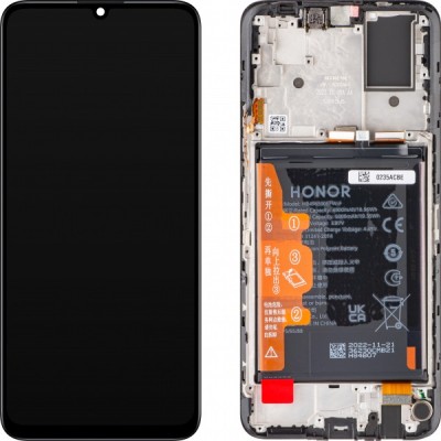 Display cu Touchscreen Honor X7, cu Rama si Acumulator, Negru, Service Pack 0235ACBE foto