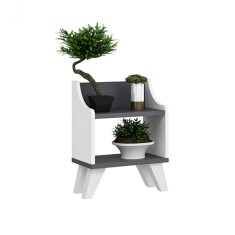 Masuta Buddy, Antracit/Alb, 35 x 22x 506 cm