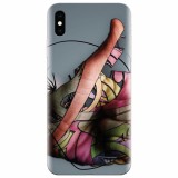 Husa silicon pentru Apple Iphone XS, Abstract Minimalistic Hands