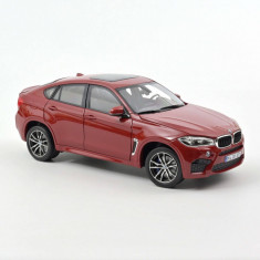 Macheta auto BMW X6M 2015 rosu, 1:18 Norev