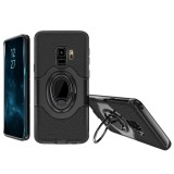 Husa samsung galaxy s9 ipaky ring negru, Flippy