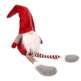 Elf Decorativ Craciun 50cm, Jucarie Textil Rosu, Figurina Ornament Brad, Decoratiune Interior ProCart