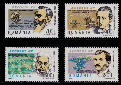 RO 1998 ,LP 1450 ,&amp;quot;Secolul XX (I)&amp;quot; - serie ,MNH foto