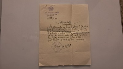 Adevetina document foto