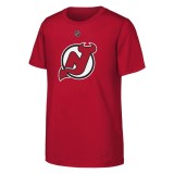 Dětsk&eacute; tričko Jack Hughes #86 New Jersey Devils NHL Flat Name &amp;amp; Number Short Sleeve Cotton - 170&ndash;176 cm (14&ndash;16 ani)