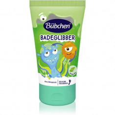 Bübchen Kids Bath Slime Green gelatină slime colorată pentru baie 3 y+ 130 ml