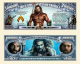 !!! SUA = FANTASY NOTE (TJ6) = FILMUL AQUAMAN CU JASON MOMOA - 2022 - UNC