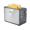 Prajitor de paine Samus, 850 W, 2 felii, 7 trepte prajire, oprire manuala, carcasa inox/plastic, Argintiu