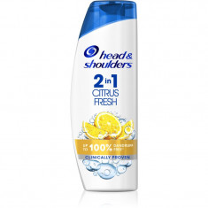 Head & Shoulders Citrus Fresh 2v1 sampon anti-matreata pentru par gras 360 ml