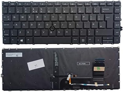 Tastatura Laptop, HP, EliteBook 845 G7, iluminata, cu point sticker, layout UK foto