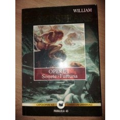 Opere vol 1 Sonete Furtuna- William Shakespeare
