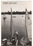 CPIB 19204 CARTE POSTALA - BUCURESTI. VEDERE DIN PARCUL I.V. STALIN. BARCA, 1959