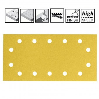 Foaie slefuire C470115x230, 14 gauri G60 foto