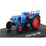 Macheta Tractor Eicher Tiger 1960 1:43 replica metal albastru
