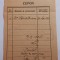 Document interbelic , cupon