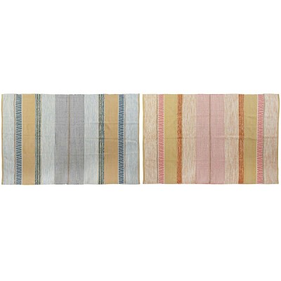 Covor DKD Home Decor Poliester Multicolor Modern 200 x 290 x 1 cm (2 Unități) foto