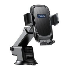 Suport auto pentru bord si parbriz yesido, negru foto