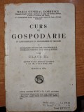 manualul curs de gospodarie - pentru clasa a 2 scoli escundare,profesionale-1935