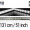 LEDBAR 131CM 300W cu DRL-ALB