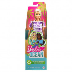 Papusa Barbie Travel Malibu, blonda, aniversare 50 ani, 3 ani+