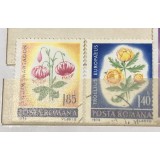 (3) Timbre Serii Romania Flori Flora