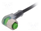 Cablu M12 4 PIN unghi 5m 4A 7000 PUR MURR ELEKTRONIK