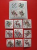 UMM AL QIWAIN, MEXIC - BLOC + SERIE COMPLETĂ MNH, Nestampilat