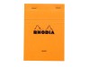 Blocnotes capsat N13 10,5 x 14,8 cm 80 file Rhodia Orange