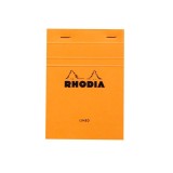 Blocnotes capsat N13 10,5 x 14,8 cm 80 file Rhodia Orange
