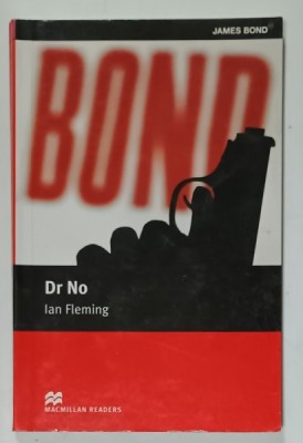 Dr.NO by IAN FLEMING , retold by F.H. CORNISH , &amp;#039; MACMILLAN READERS &amp;#039; , 2005, PREZINTA URME DE UZURA foto