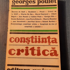 Constiinta critica Georges Poulet