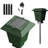 Dispozitiv Anti-Pasari Solar BIRAI&reg; pentru Exterior &ndash; Alunga Eficient Pasarile cu Ultrasunete prin 4 Difuzoare Puternice, Alimentare Solara, Rezistent