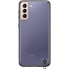 Husa Plastic Samsung Galaxy S21+ 5G, Clear Protective Cover, Neagra EF-GG996CBEGWW