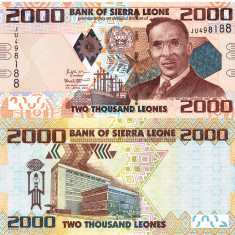 Sierra Leone 2 000 Leones 2021 P-31f UNC