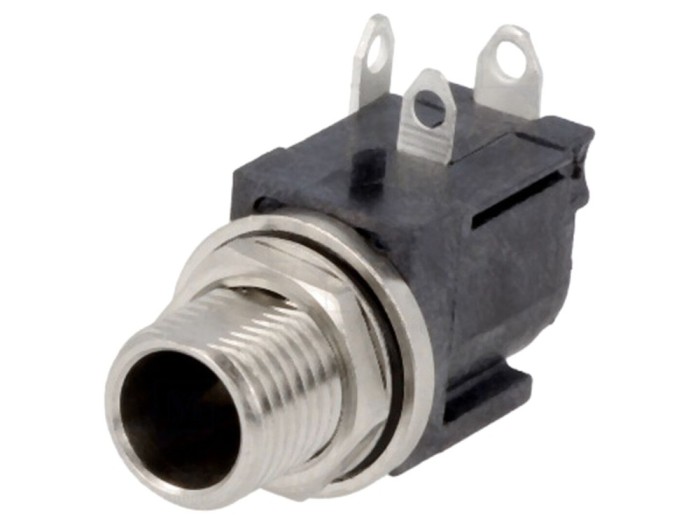 Conector DC soclu cu știft ajustabil
