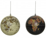 Cumpara ieftin Glob decorativ harta lumii - Modele diferite | Kaemingk