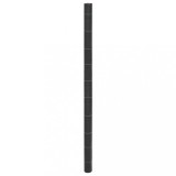 Membrana Antiburuieni vidaXL, 2x25 m, PP, 100 g/m&sup2;, Negru, Protectie UV, Permeabila Apa, Gradina, Terasa, Gazon Artificial