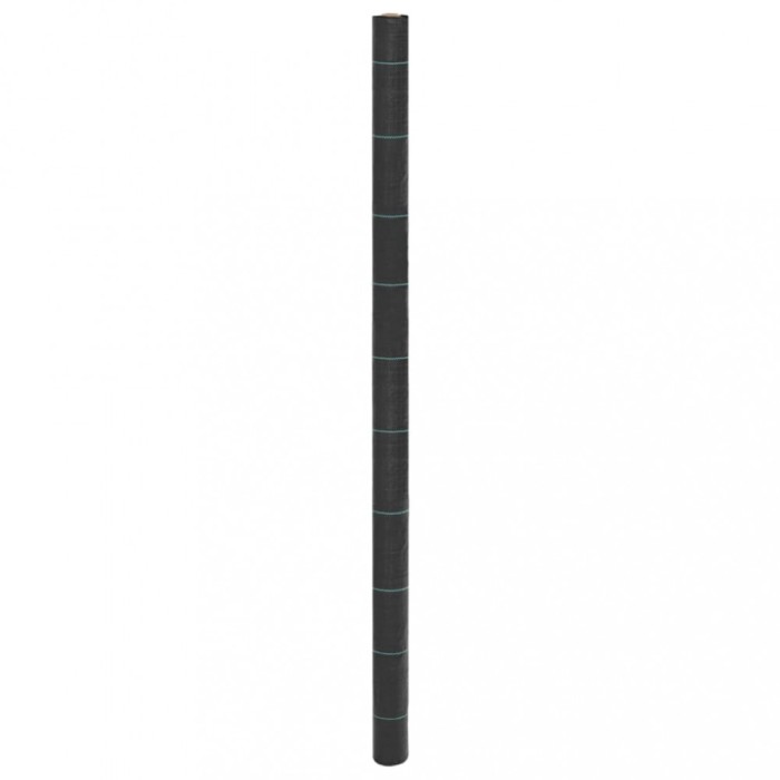 Membrană antiburuieni, negru, 2x25 m, PP