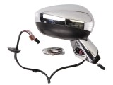 Oglinda usa exterioara Citroen C3, 03.2010-12.2016, partea Dreapta, reglare electrica; capac cromat; incalzit; sticla convexa; geam cromat; Senzor de