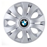 Set 4 Capace Roti Autohelix MSA&reg; potrivite jantelor de 14 inch, Compatibil Cu BMW, model Top Gray