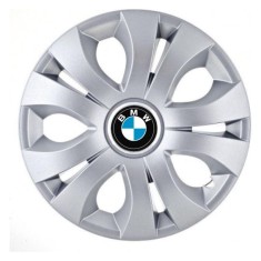Set 4 Capace Roti Autohelix MSA&reg; potrivite jantelor de 14 inch, Compatibil Cu BMW, model Top Gray