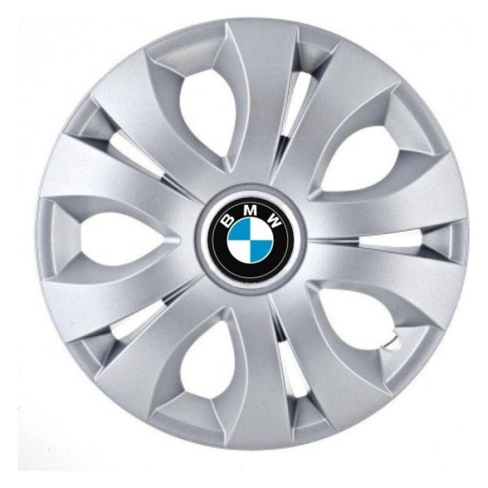 Set 4 Capace Roti Autohelix MSA&reg; potrivite jantelor de 14 inch, Compatibil Cu BMW, model Top Gray