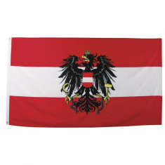 MFH Drapelul / Steagul &amp;quot;Austria&amp;quot; Austriei cu Vultur 90X150cm 35103I foto