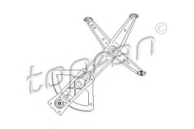 Macara geam OPEL CORSA B (73, 78, 79) (1993 - 2002) TOPRAN 200 044 foto