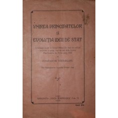 UNIREA PRINCIPATELOR SI EVOLUTIA IDEII DE STAT