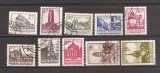 Romania 1972, LP. 804, 817 - Uzuale, 2 serii, 4 poze, stampilate, Stampilat