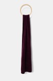 Medicine sal culoarea bordo, neted