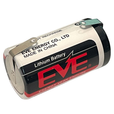 Baterie R20, 3.6V, litiu, 19000mAh, EVE BATTERY CO., EVE ER34615CNR, T114542 foto